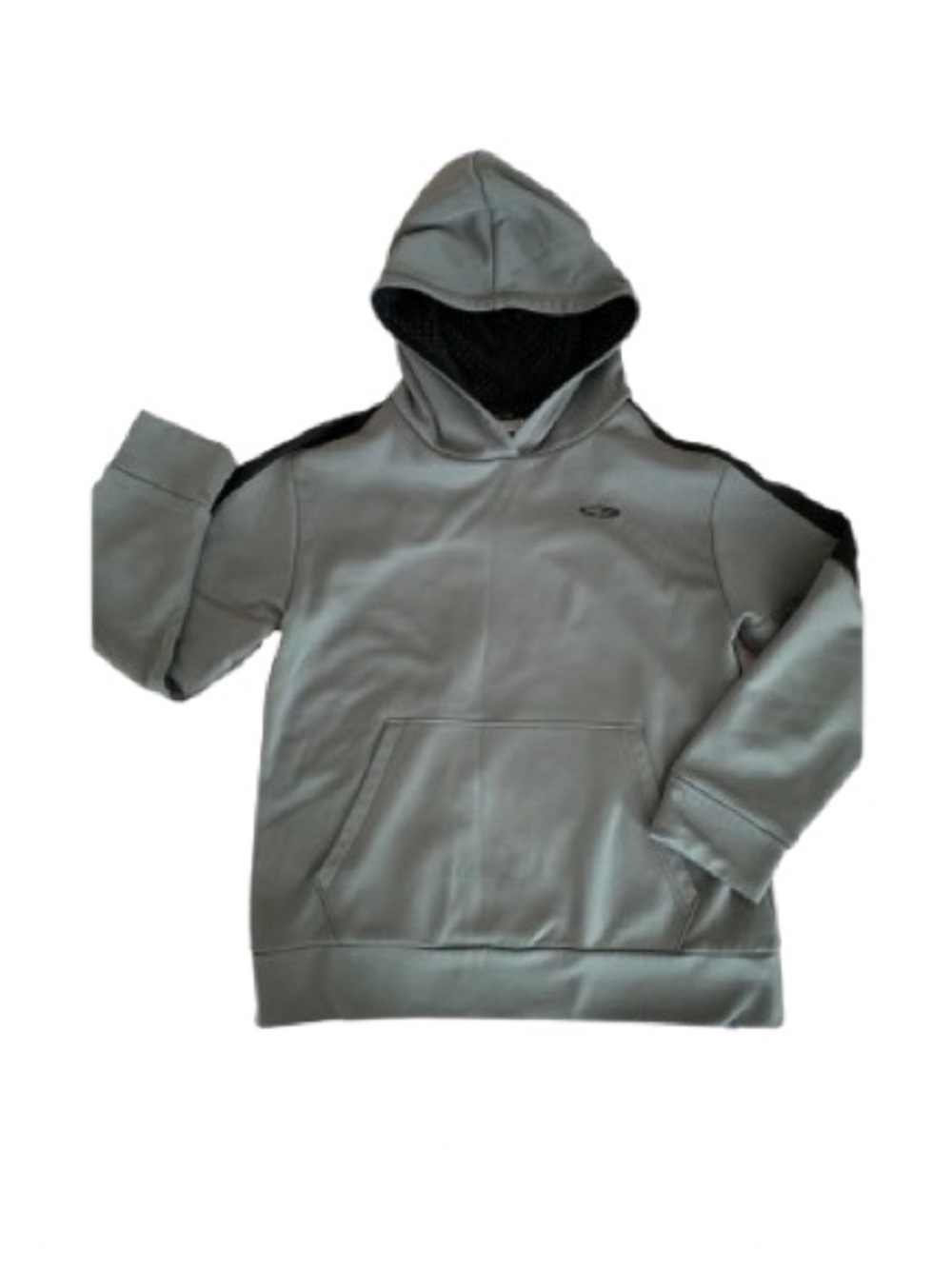 C9 Champion Sweatshirt Boys M 8-10 Grey Black Hoodie Pullover Long Sleeves Logo